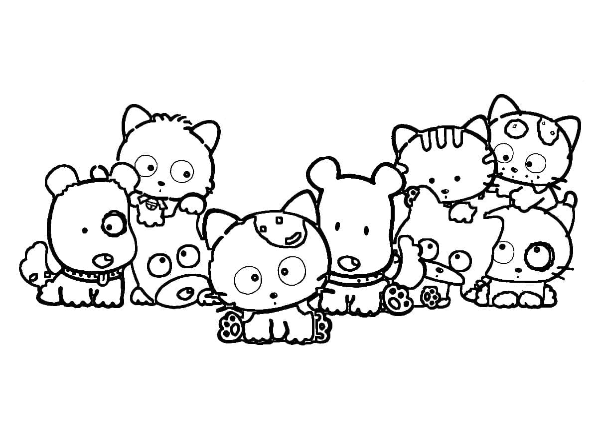 Tama and Friends Characters