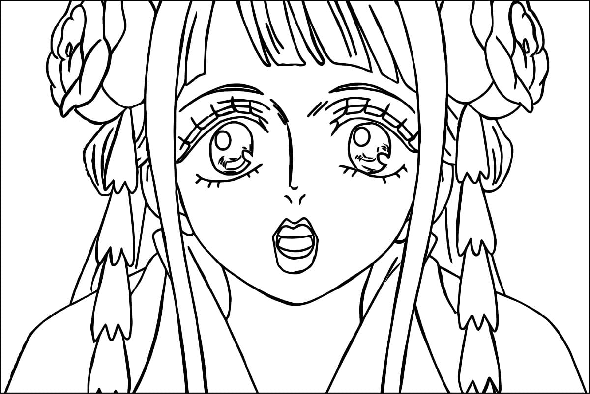 Kozuki Hiyori from Anime One Piece