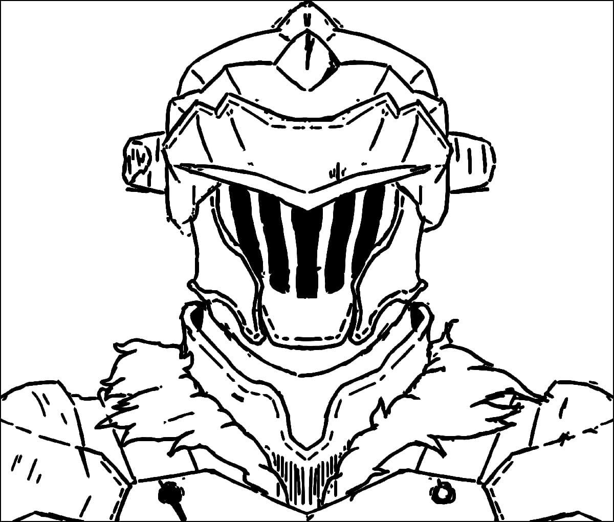 Printable Goblin Slayer Coloring Pages