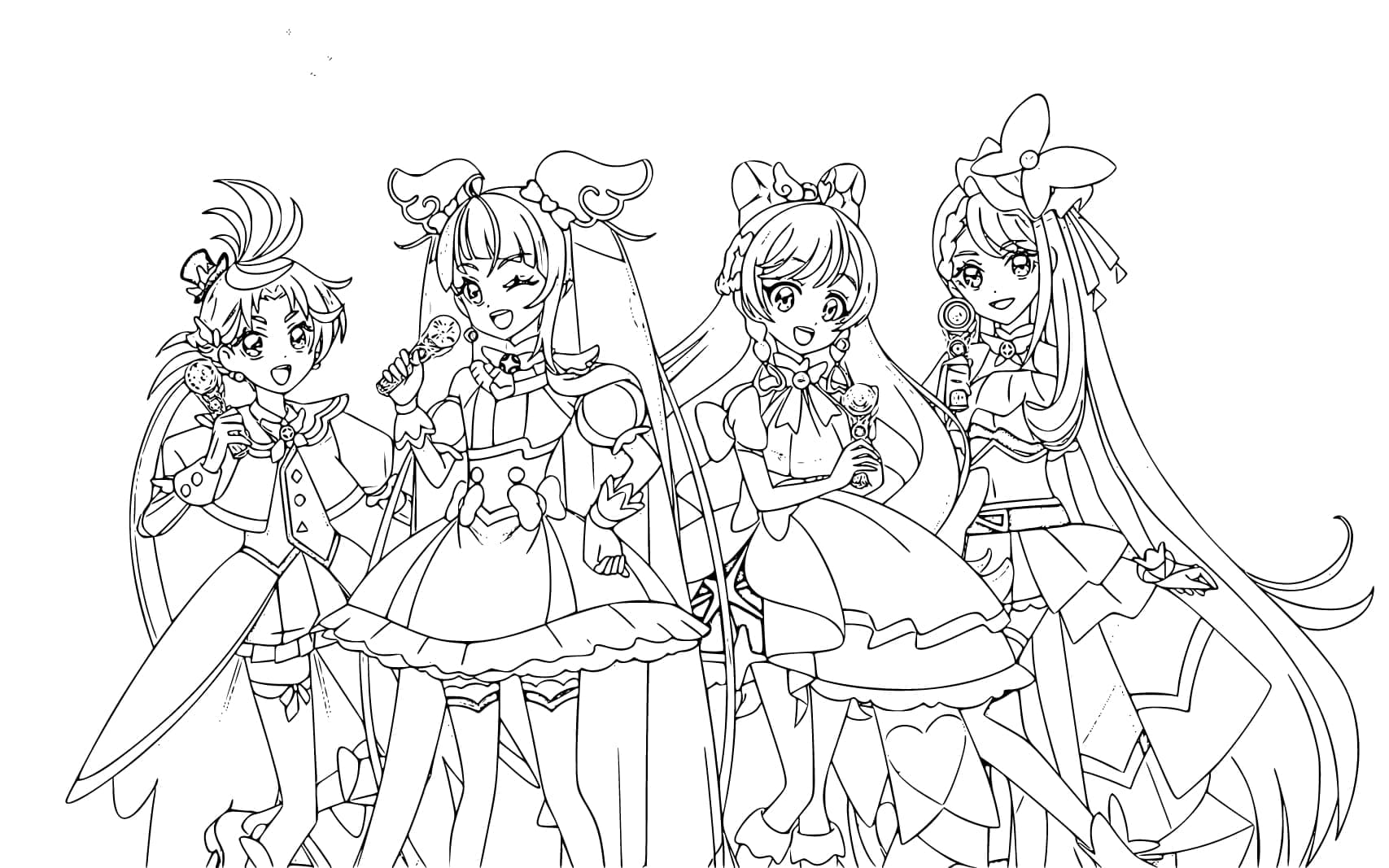 Hirogaru Sky Pretty Cure Singers