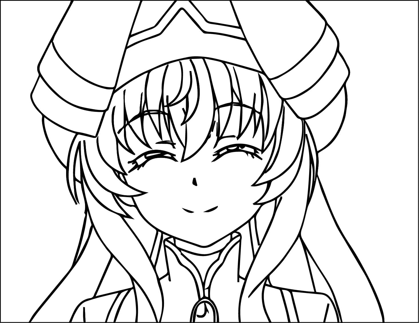 Priestess from Anime Goblin Slayer