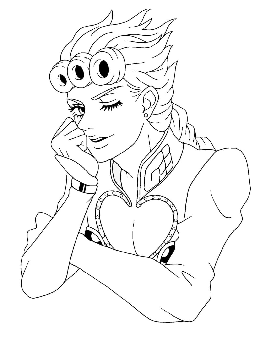 Giorno Giovanna from JoJo’s Bizarre Adventure