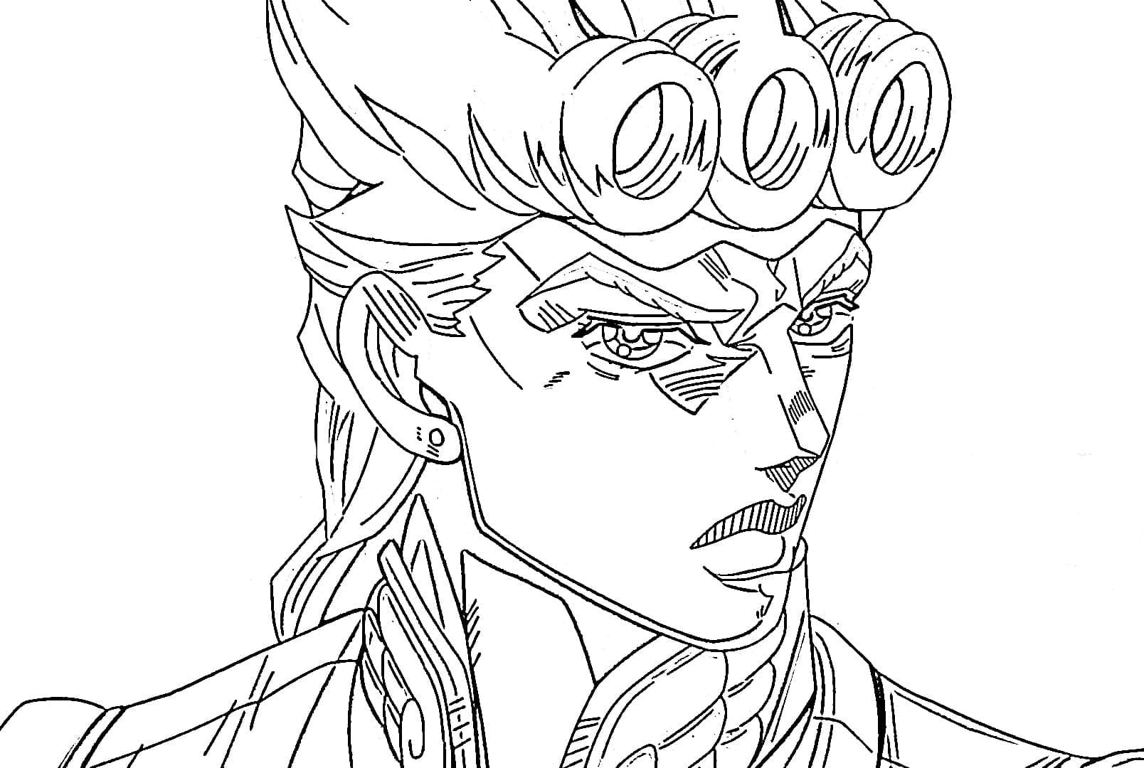 Giorno Giovanna in JoJo’s Bizarre Adventure