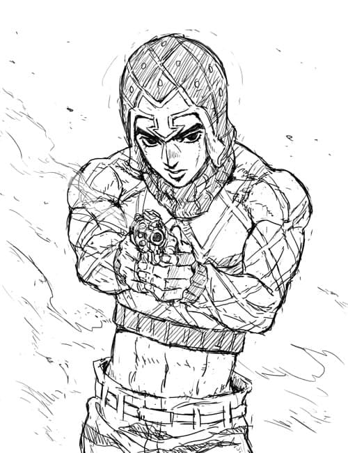 Guido Mista Sketch