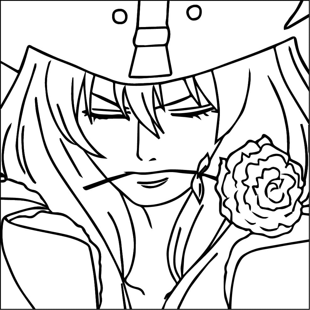 Printable Cavendish One Piece Coloring Pages