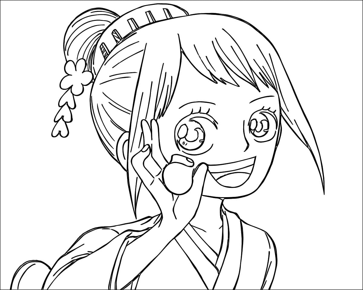 Printable One Piece Tama Coloring Pages