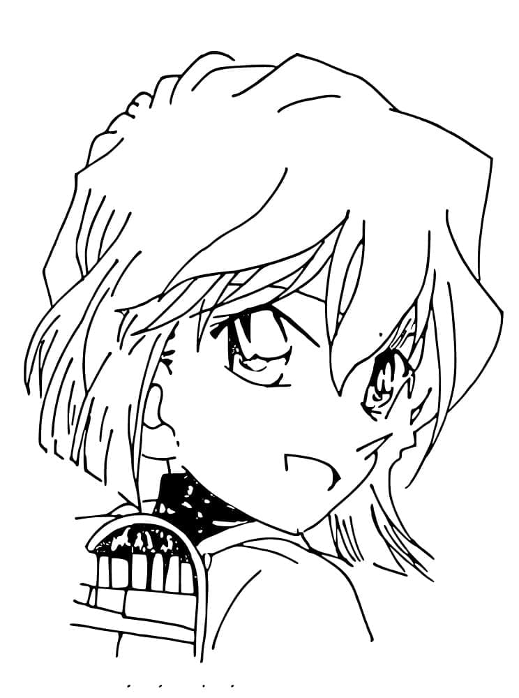 Ai Haibara from Anime Detective Conan