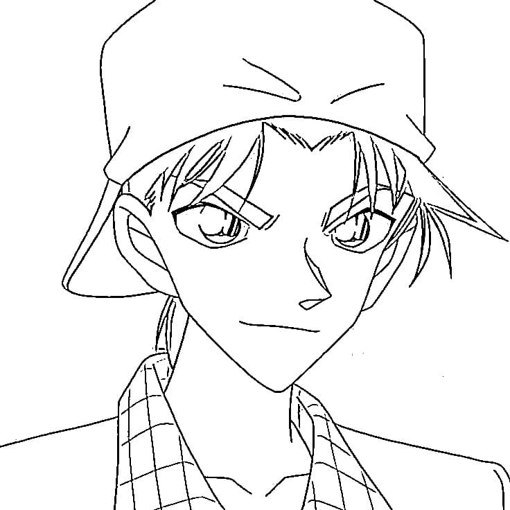 Heiji Hattori Printable