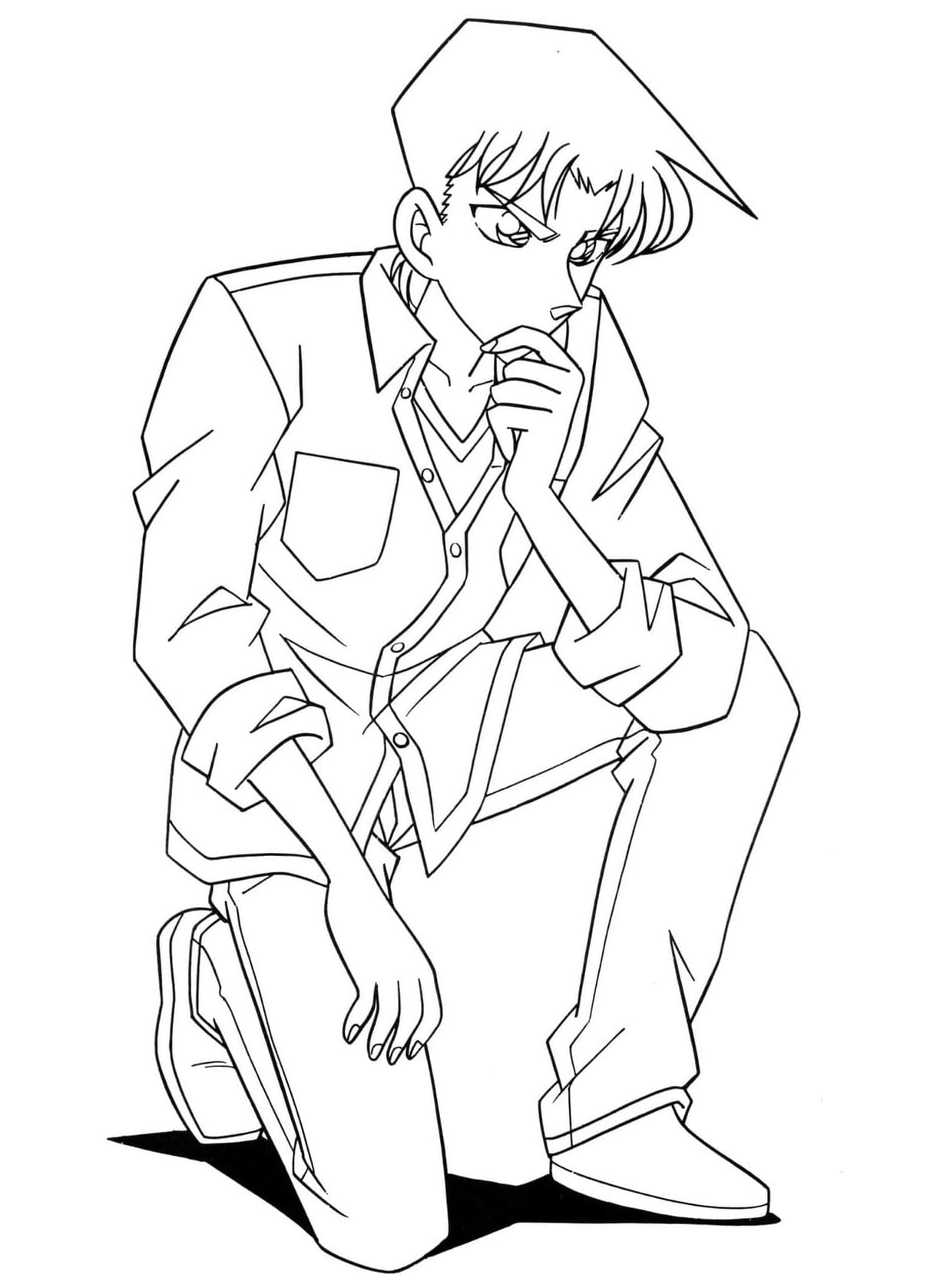 Heiji Hattori from Detective Conan