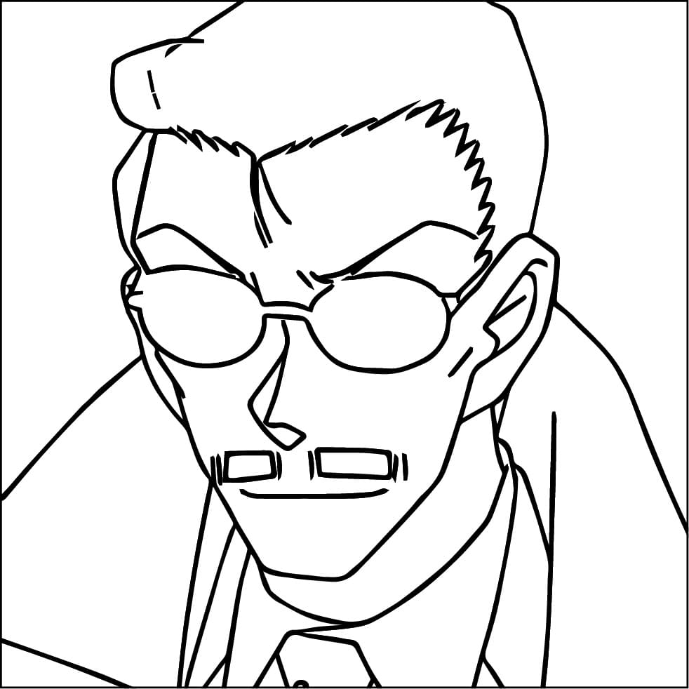 Kogoro Mouri in Detective Conan