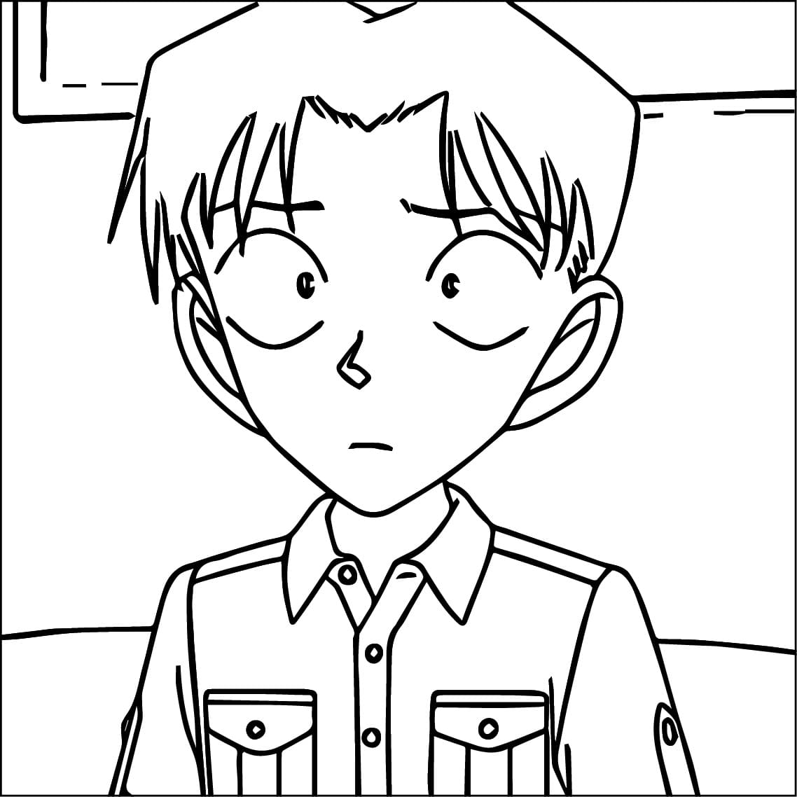 Printable Mitsuhiko Tsuburaya Coloring Pages