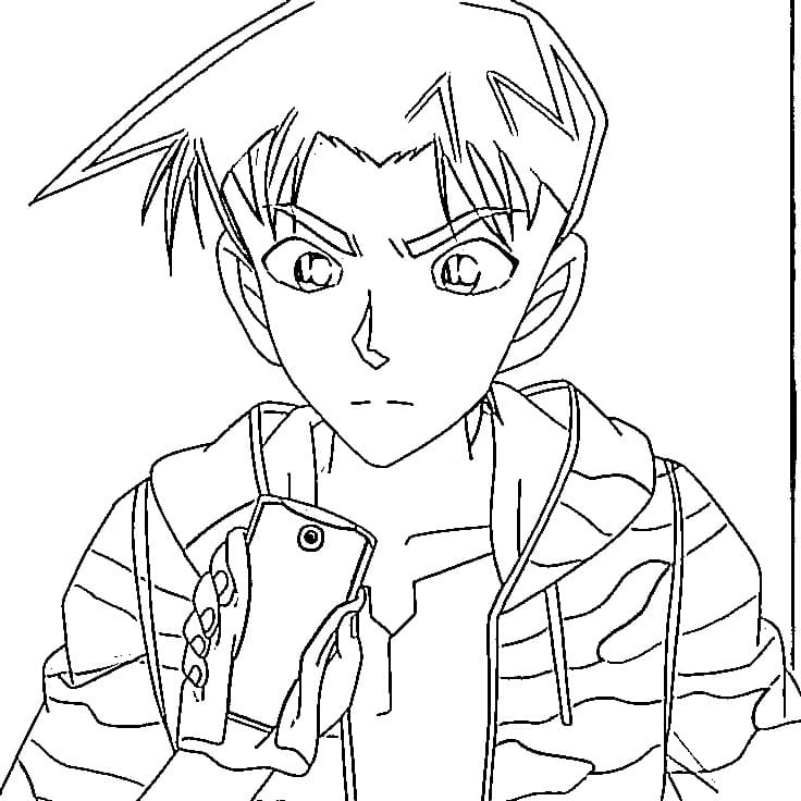 Print Heiji Hattori