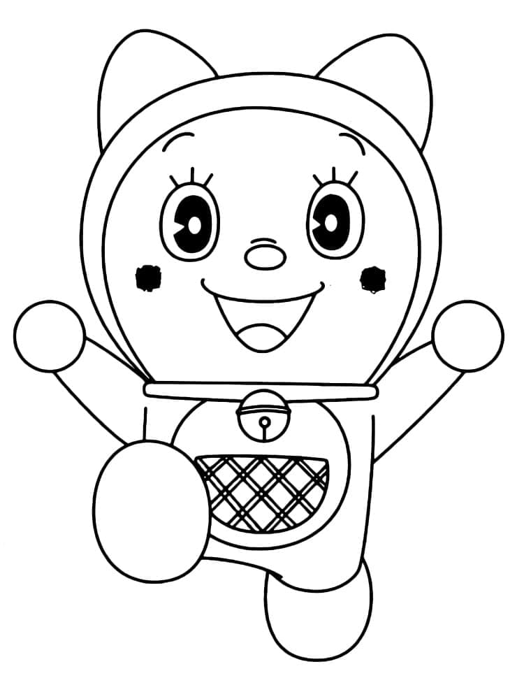 Printable Dorami Coloring Pages