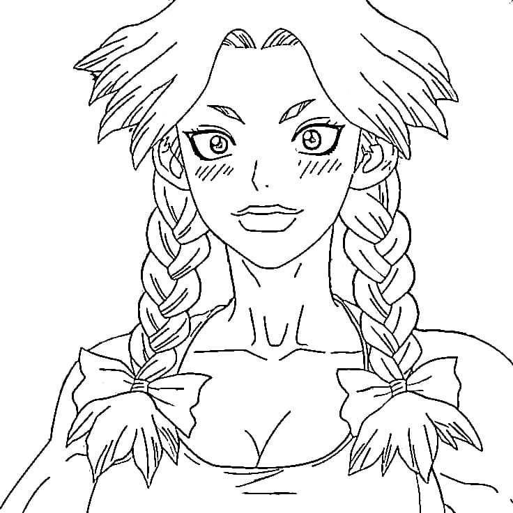 Nikki Hanada from Dr Stone