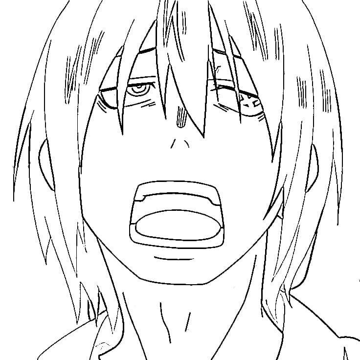 Benimaru Shinmon in Anime Fire Force