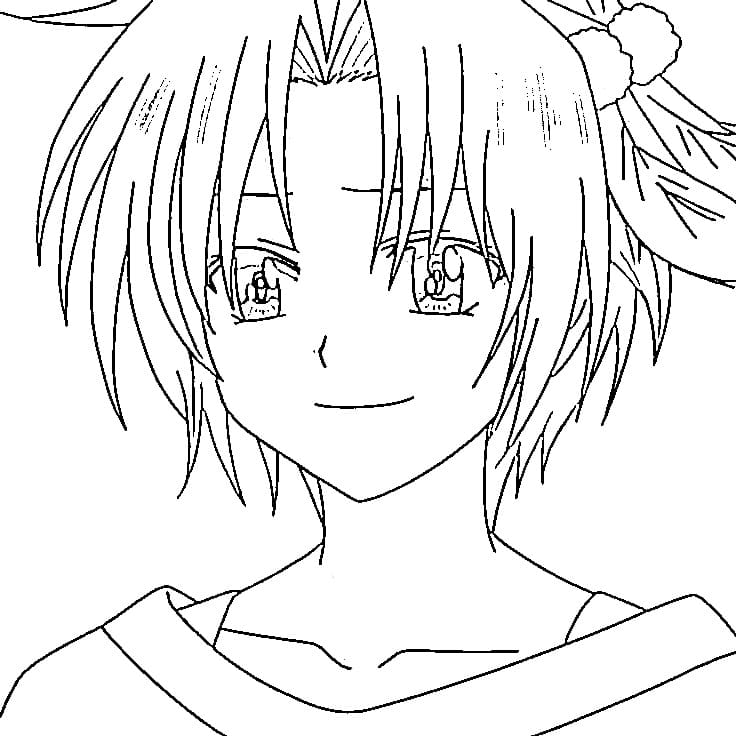 Girl in anime Akatsuki No Yona