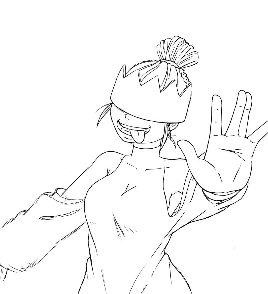 Haumea from Anime Fire Force