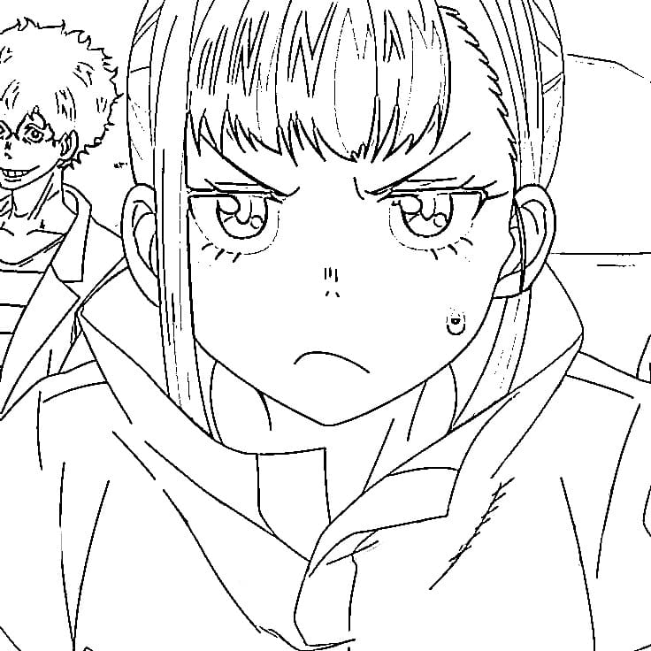 Maki Oze in Fire Force