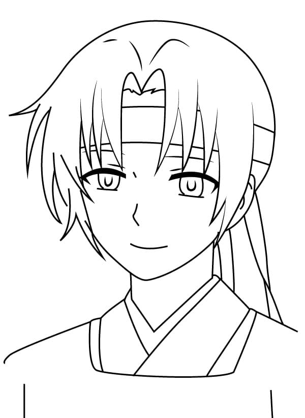 Printable Akatsuki no Yona Coloring Pages