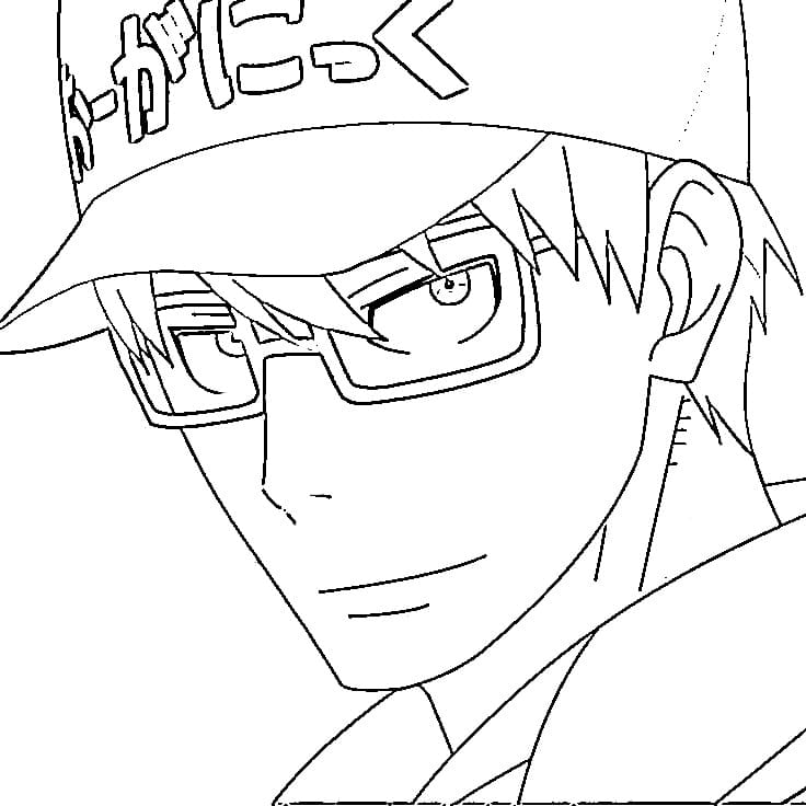 Takehisa Hinawa from Anime Fire Force