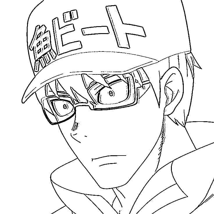 Printable Takehisa Hinawa Coloring Pages
