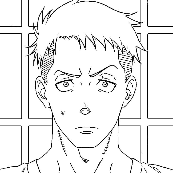Akitaru Obi from Anime Fire Force