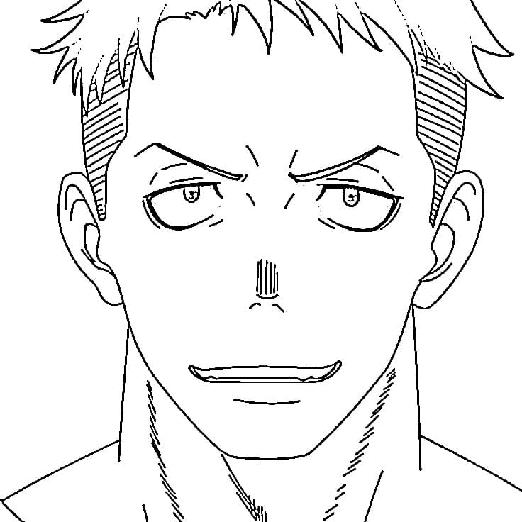 Akitaru Obi in Fire Force