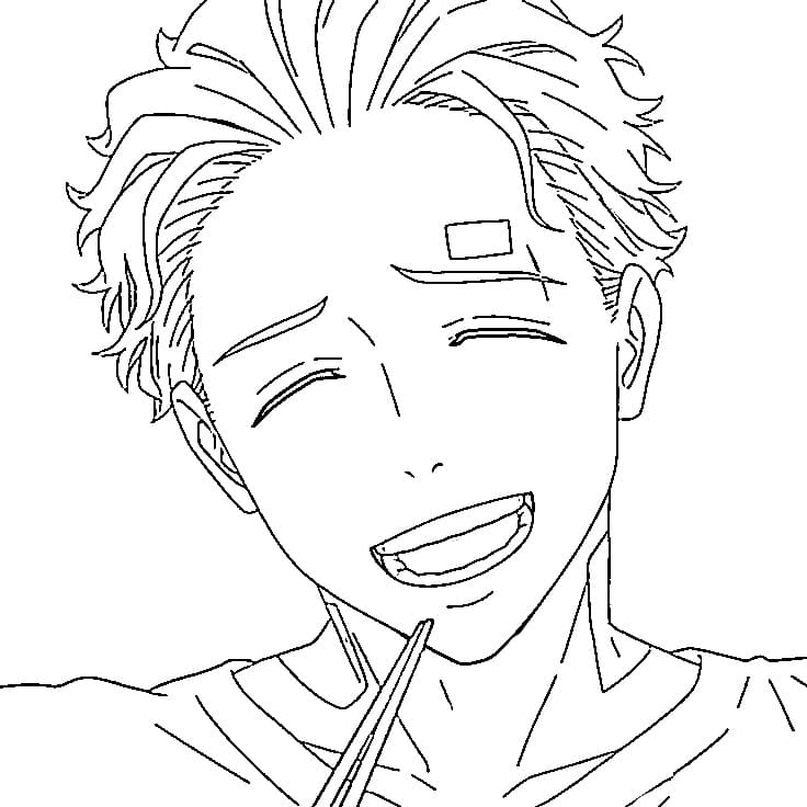 Hajime Umemiya from Anime Wind Breaker