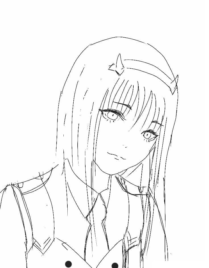 Zero Two from Anime