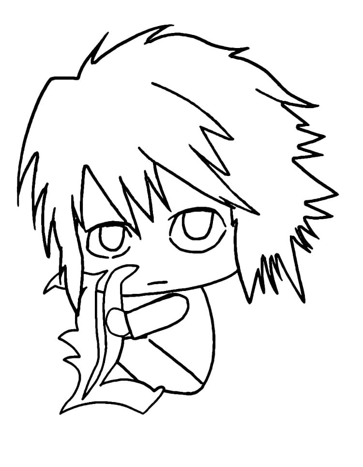 Chibi L Death Note