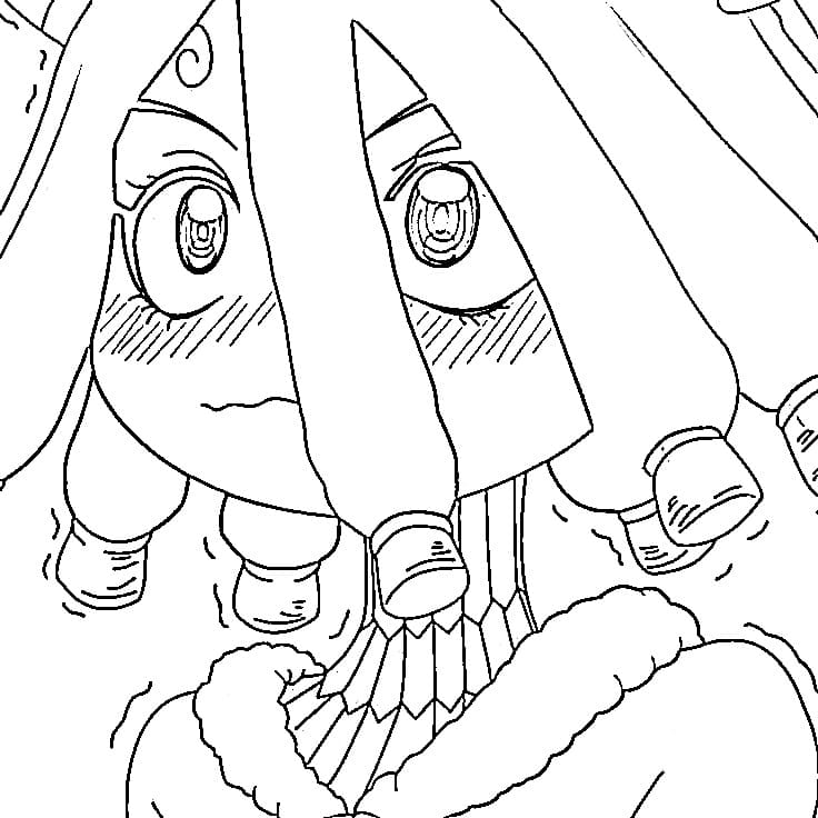 Printable Kirisame Coloring Pages