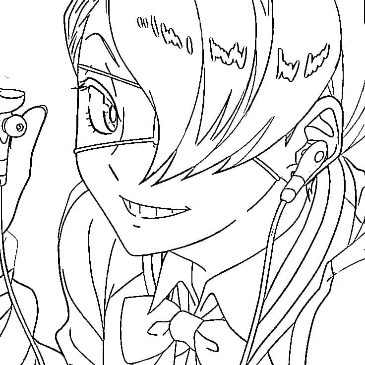 Kuin Hachisuka from Anime My Hero academia