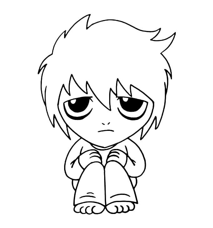 L Death Note Chibi