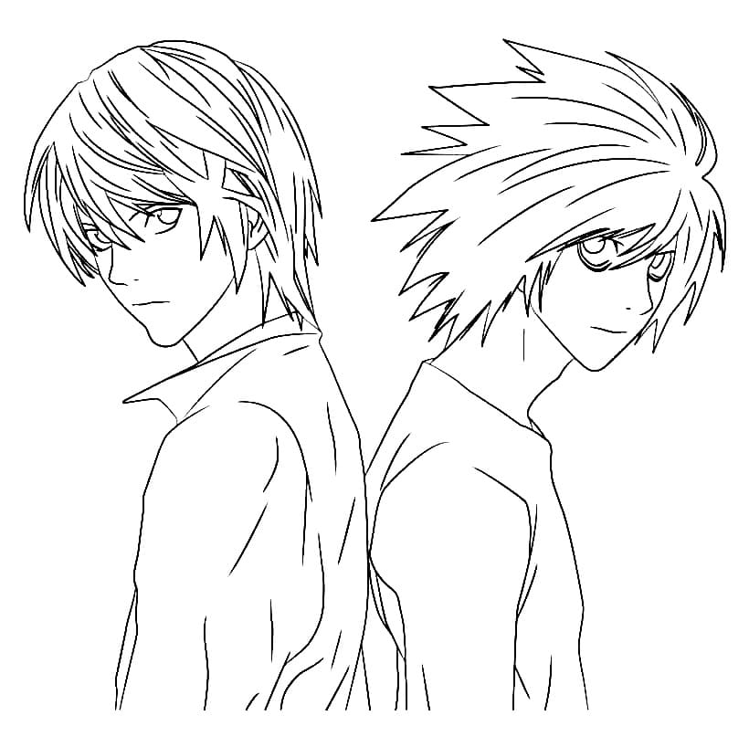 L Death Note Picture
