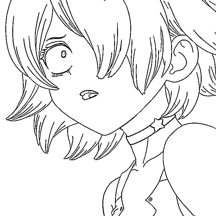 Luna Wright from Dr Stone