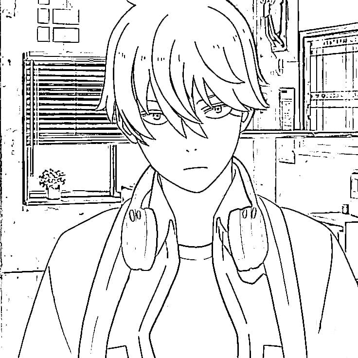 Printable Reno Ichikawa Coloring Pages