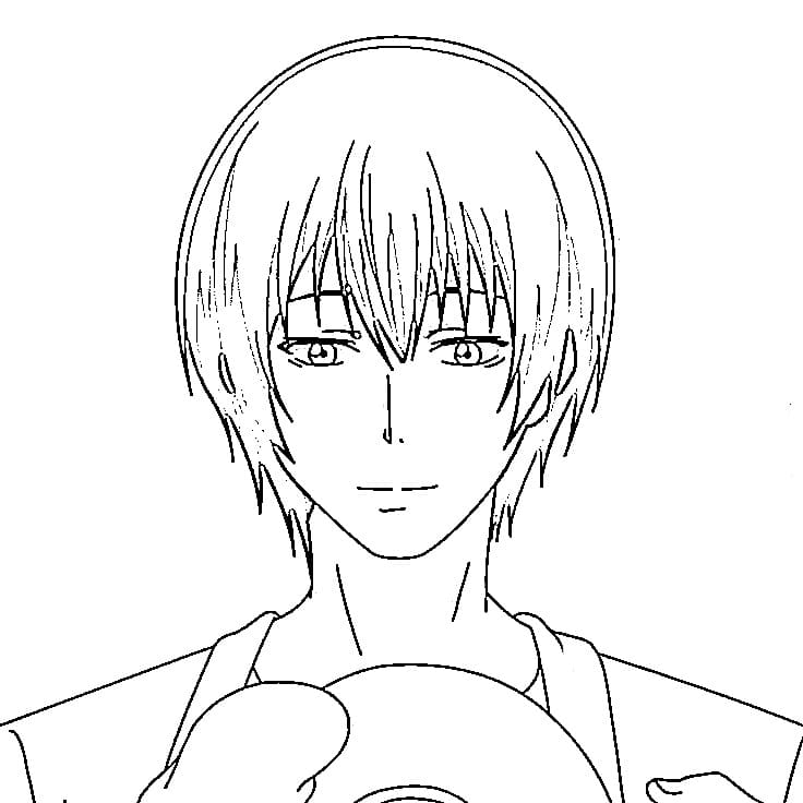 Printable Iori Kitahara Coloring Pages