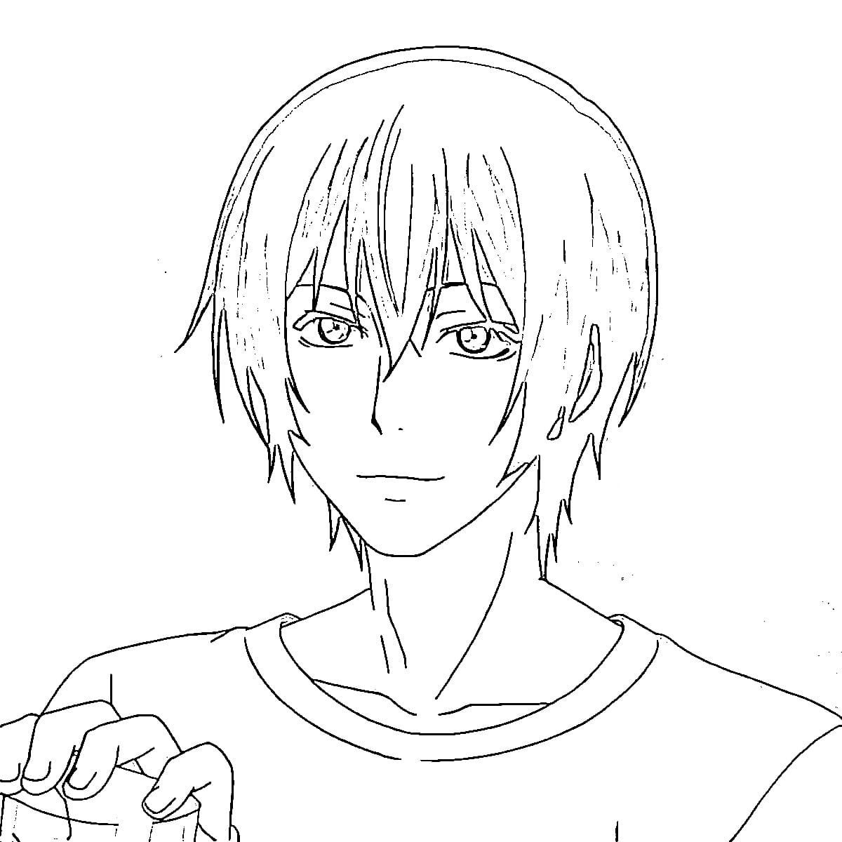 Iori Kitahara in Anime Grand Blue