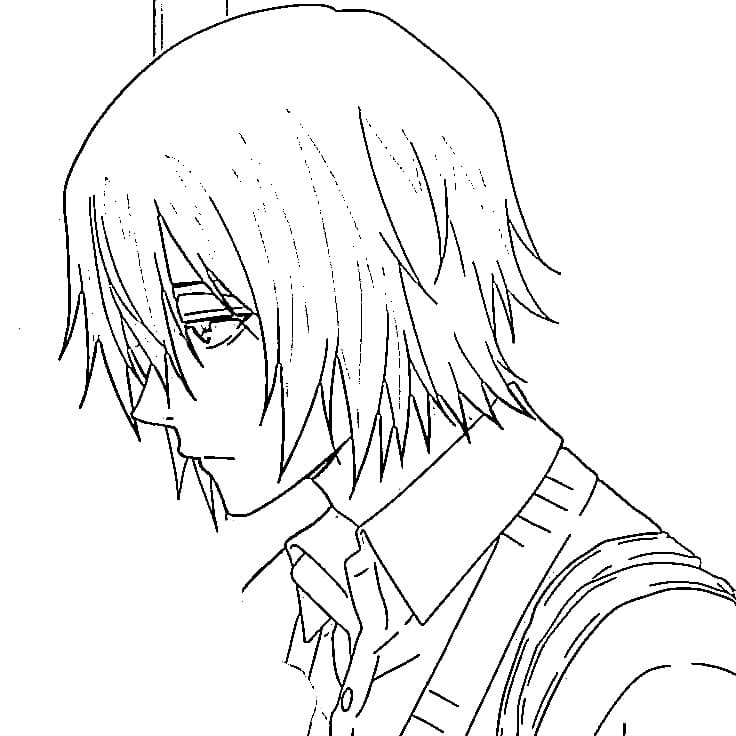 Saku Natsusawa in Anime Kaoru Hana wa Rin to Saku