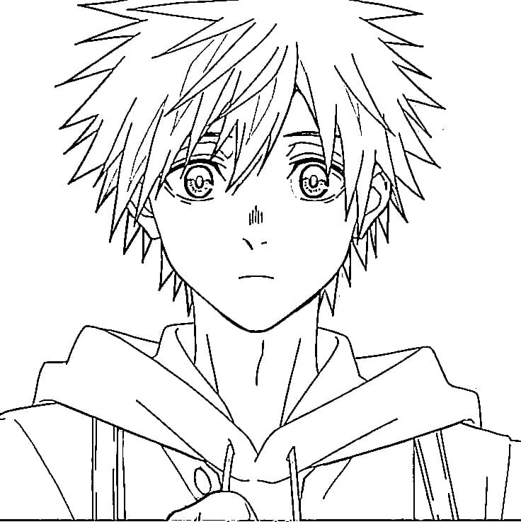 Printable Shohei Usami Coloring Pages