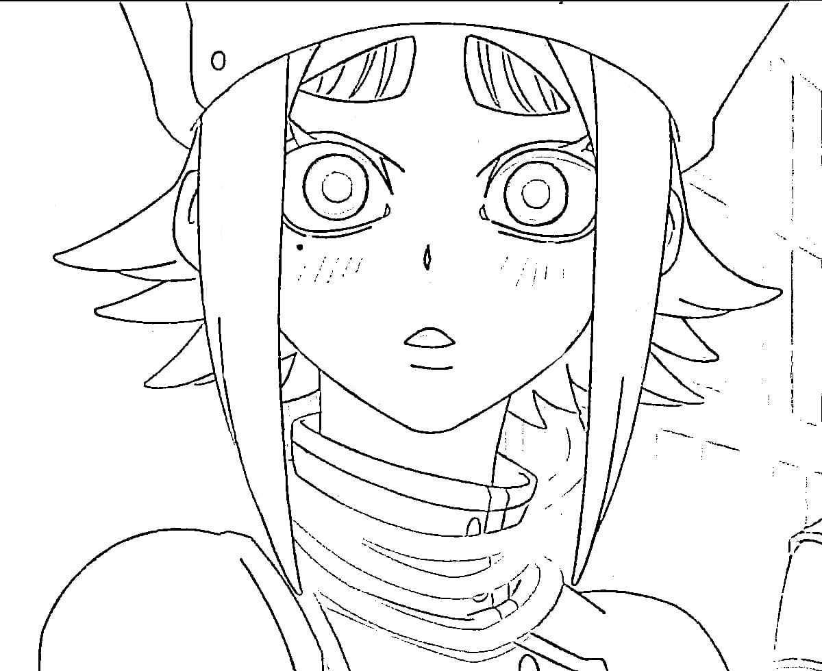 Printable Eishia Stilza Coloring Pages