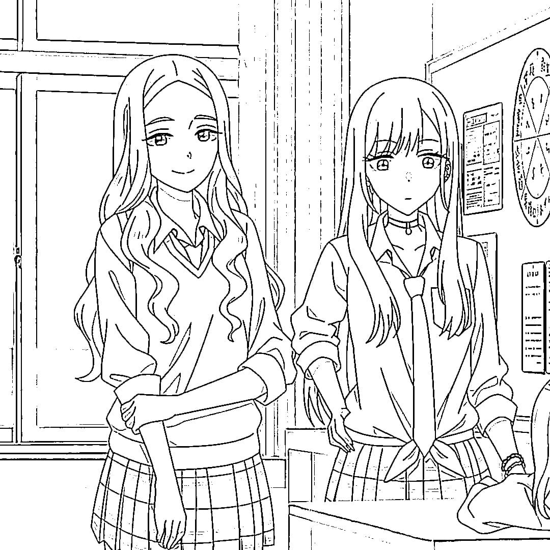 Rune Yamauchi and Marin Kitagawa
