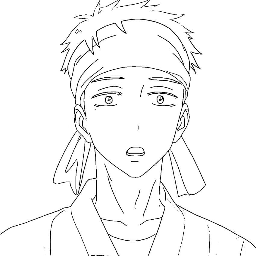 Printable Wakana Gojo Coloring Pages