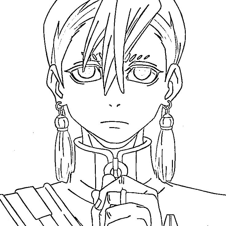 Zanka Nijiku from Anime Gachiakuta