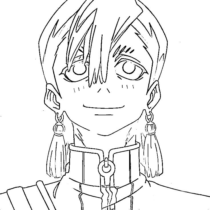 Printable Zanka Nijiku Coloring Pages