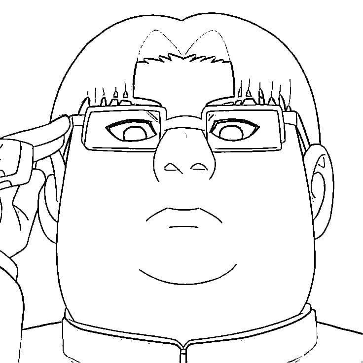 Printable Kinta Sakata Coloring Pages
