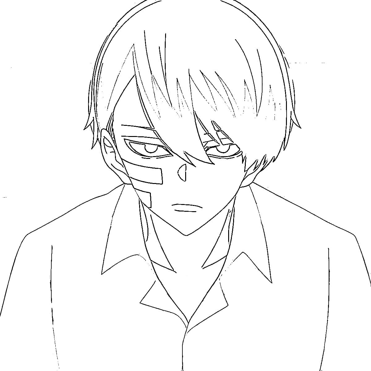 Nice Naito Mudano coloring page Nice Naito Mudano