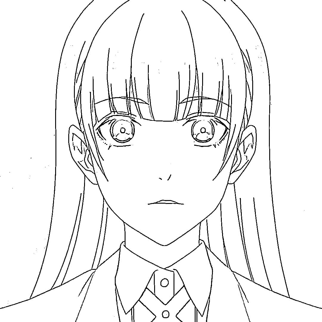 Printable Ririka Momobami Coloring Pages