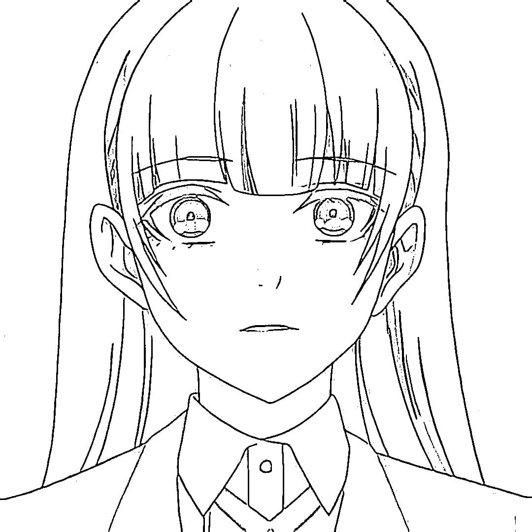Ririka Momobami from Kakegurui