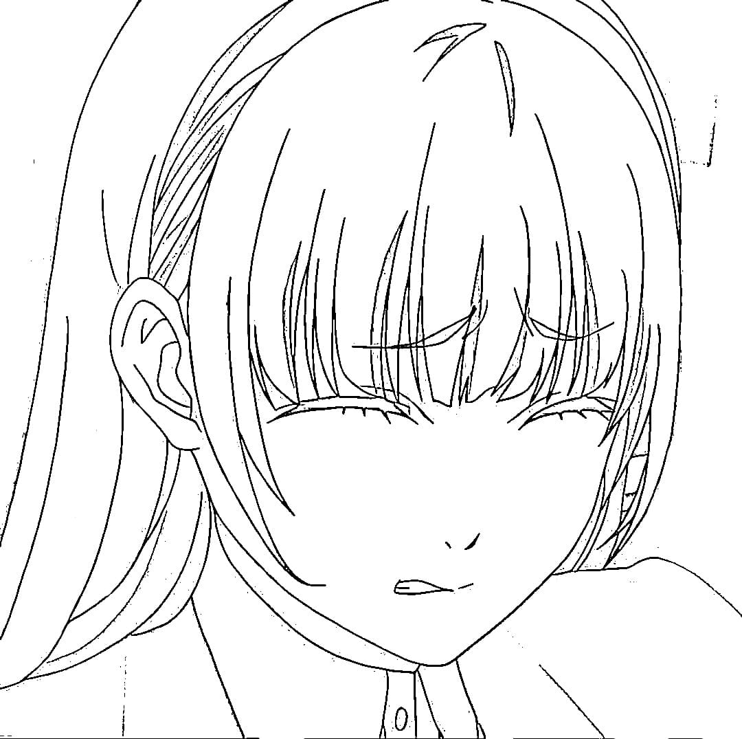 Ririka Momobami in Anime Kakegurui